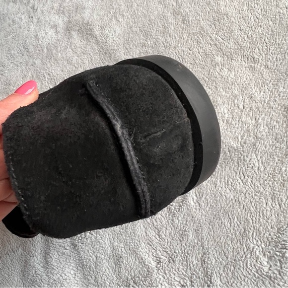 Franco Sarto Jolie Suede Leather Kiltie Tassel Loafer Flats Black Sz 9 - Picture 10 of 12